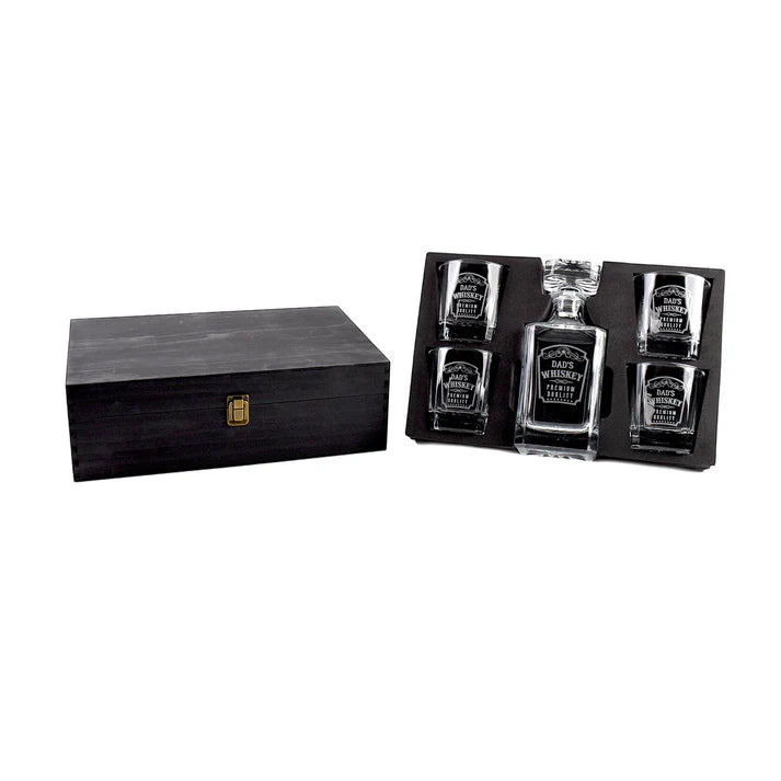 Set de decantador de whisky – 5 pzas.