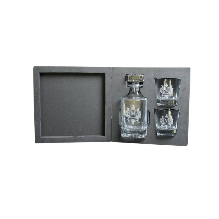 Set de decantador de whisky – 3 pzas.