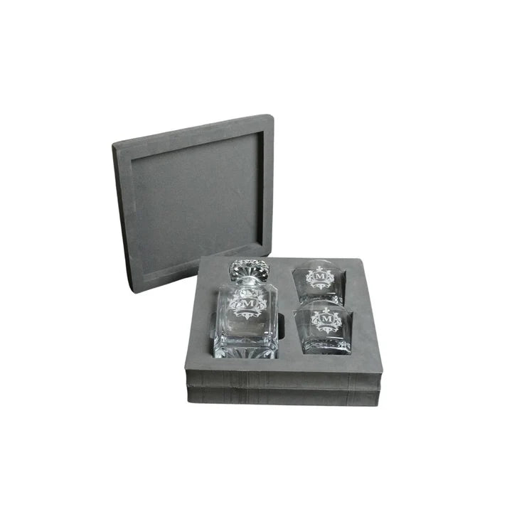 Set de decantador de whisky – 3 pzas.