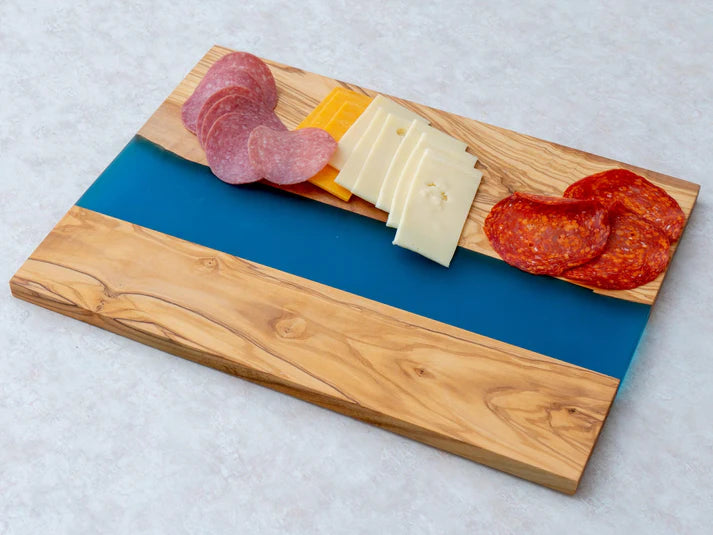 Tabla de cortar de resina de madera de olivo