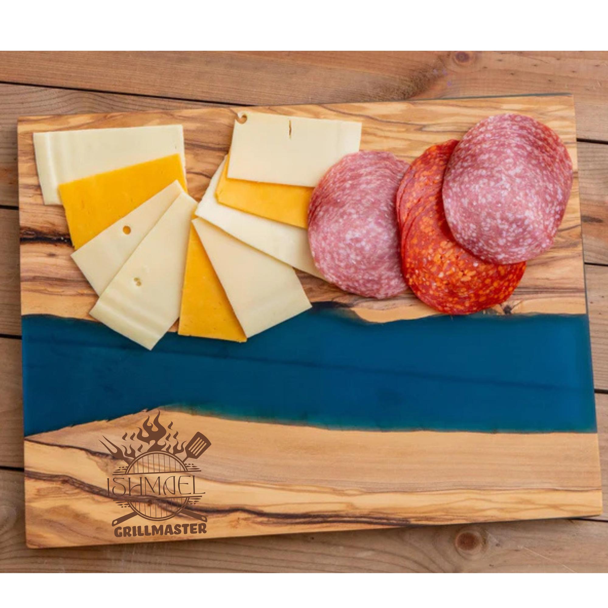 Tabla de cortar de resina de madera de olivo