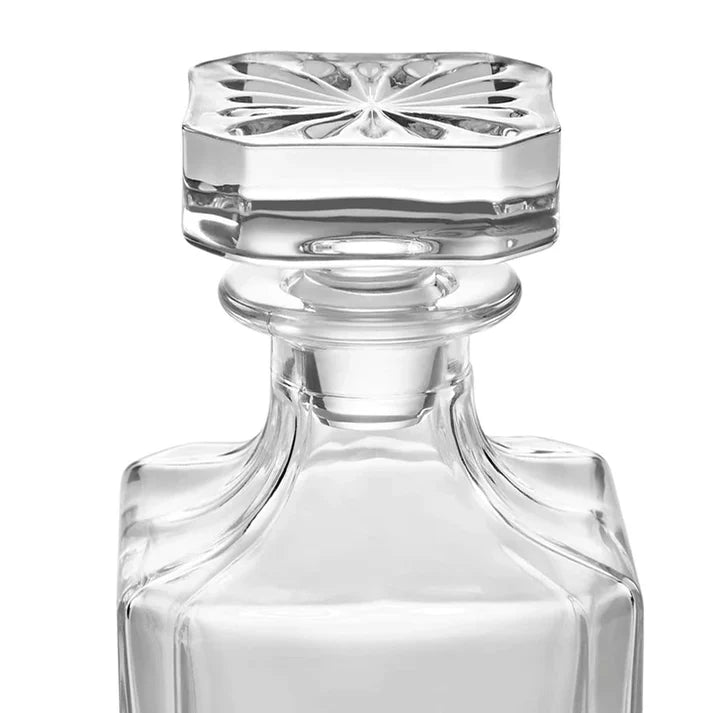 Decantador de whisky cuadrado de 750 ml