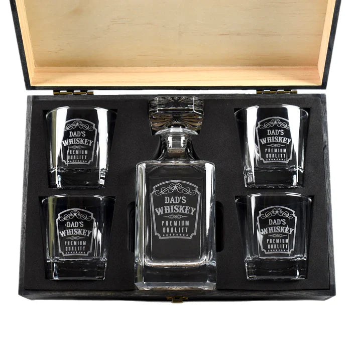 Set decantadores de whisky