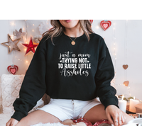 Just a mom TRYING NOT TO RAISE LITTLE ASSHOLES