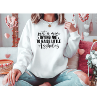 Just a mom TRYING NOT TO RAISE LITTLE ASSHOLES