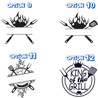 Juego de parrilla para barbacoa de 11 piezas