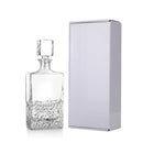 Decantador de whisky rectangular de 750 ml