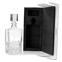 Decantador de whisky rectangular de 750 ml