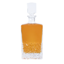 Decantador de whisky rectangular de 750 ml
