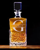 Decantador de whisky rectangular de 750 ml