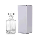 Decantador de whisky cuadrado de 750 ml