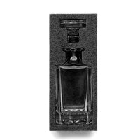 Decantador de whisky cuadrado de 750 ml
