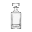 Decantador de whisky cuadrado de 750 ml