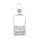 Decantador de whisky rectangular de 750 ml
